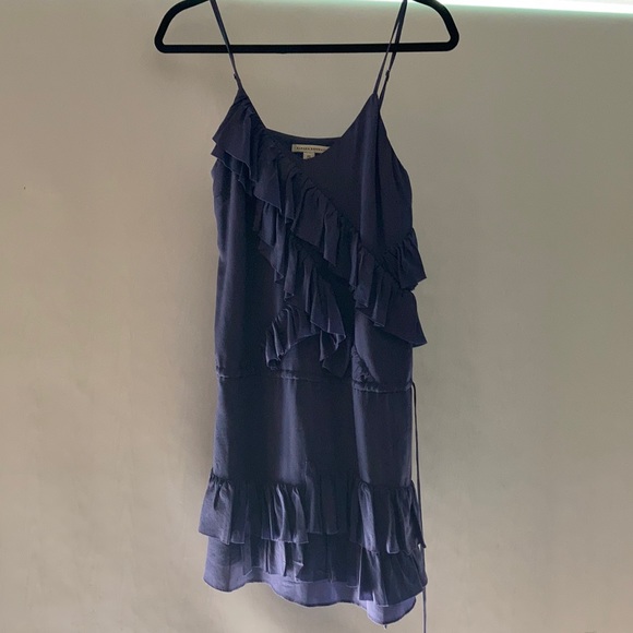 Silk Ruffle Dress - Picture 6 of 12